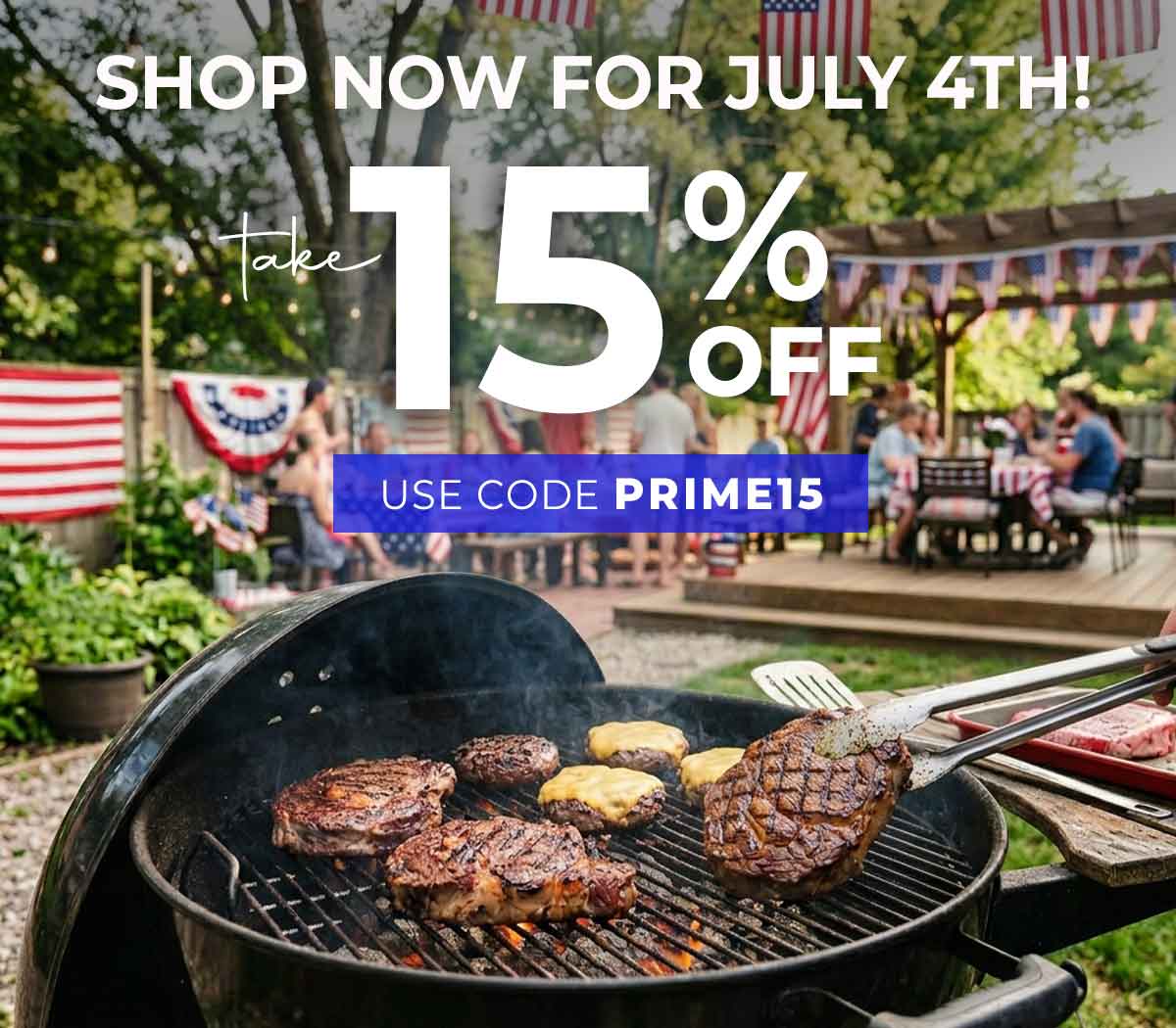 15% Off Sitewide - Use promo code prime15 SHOP NOW