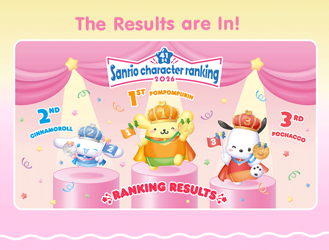Sanrio Character Ranking 2026 Image | The Results are In!