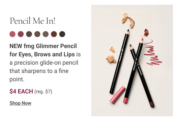 Perfect Pop of Cheeky Color Back by popular demand: fmg Glimmer Powder Blush, now featuring a talc-free formula and vibrant new shades. $12. Reg. $15. Shop Now 