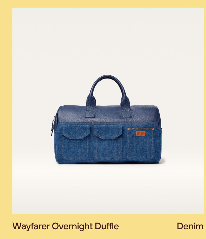 Wayfarer Overnight Duffle Denim