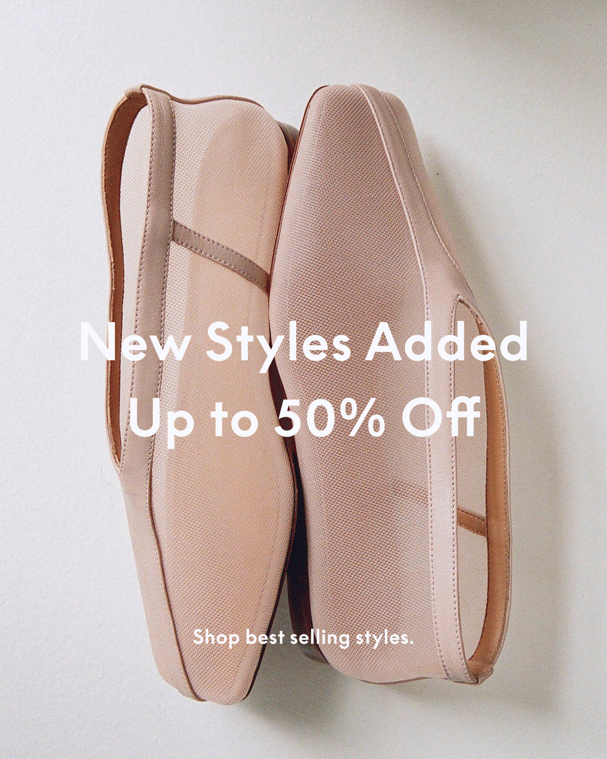 New styles have been added to sale. Enjoy up to 50% for a limited time.