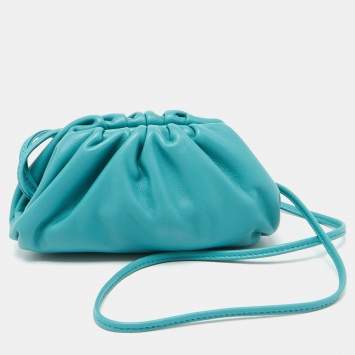 Light Blue Leather Extra Mini 