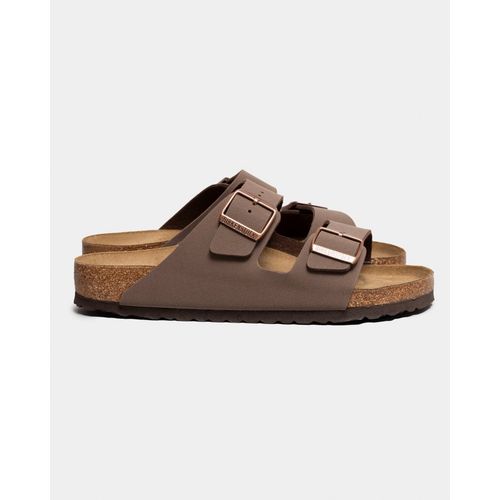 Birkenstock Arizona Birko-Flor Nubuck Mens Sandals - Mocha