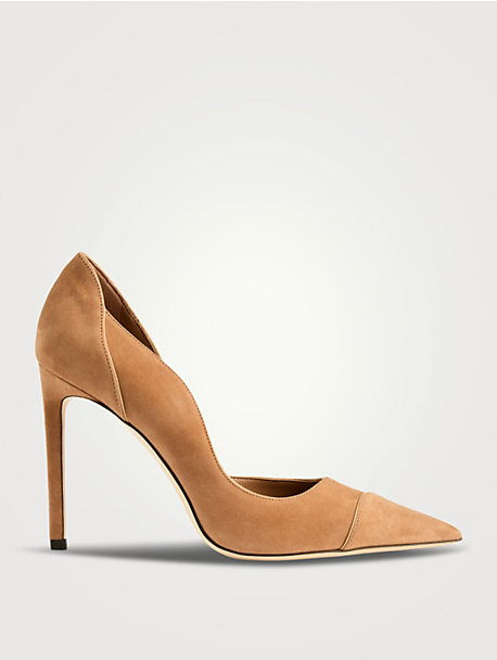 Brigitte Suede Pumps