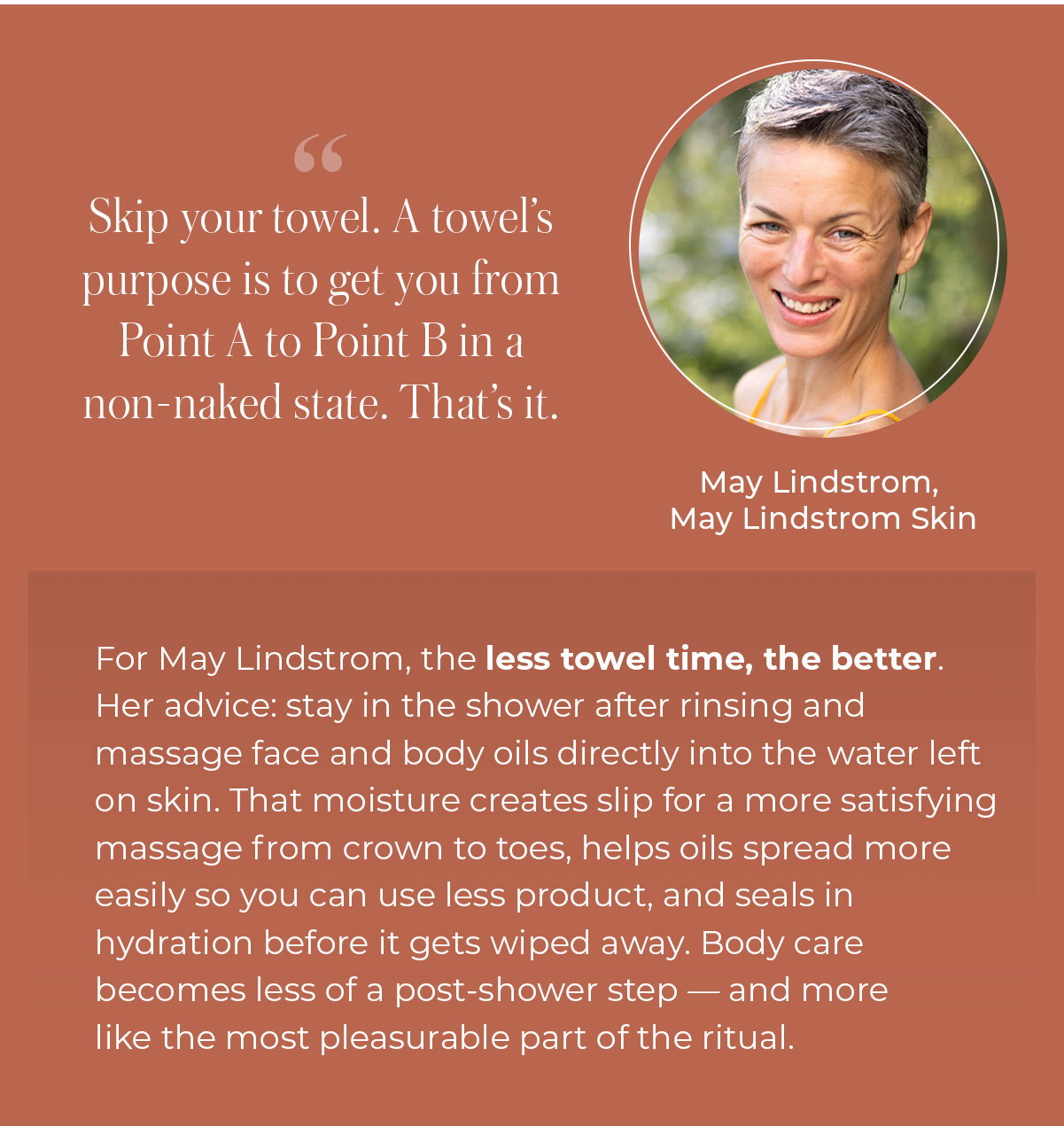 May Lindstrom, May Lindstrom Skin