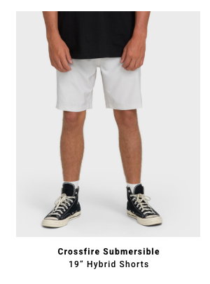 Crossfire Submersible 19" Hybrid Shorts