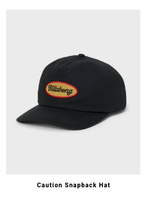 Caution Snapback Hat