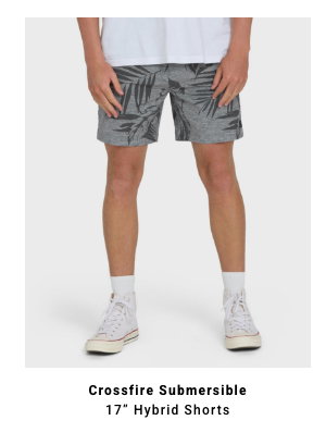 Crossfire Submersible 17" Hybrid Shorts