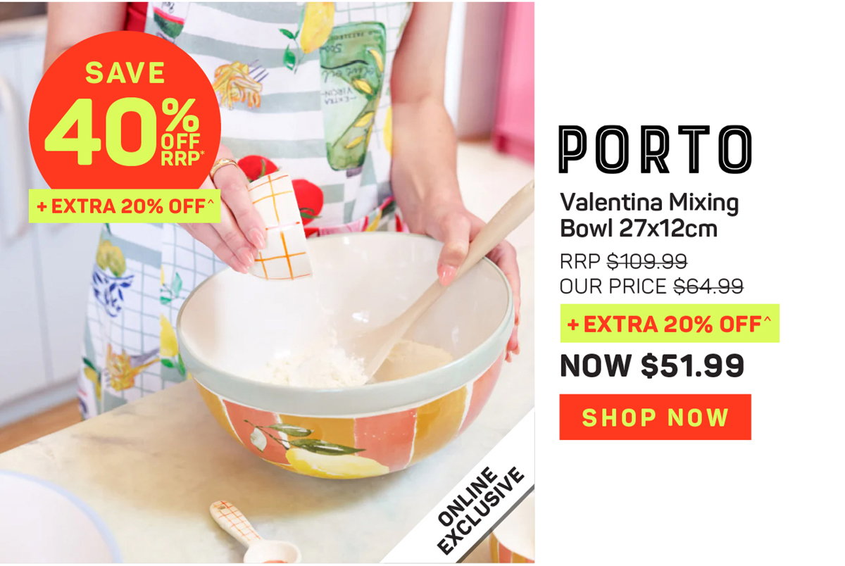 Porto Valentina Mixing Bowl 27x12cm