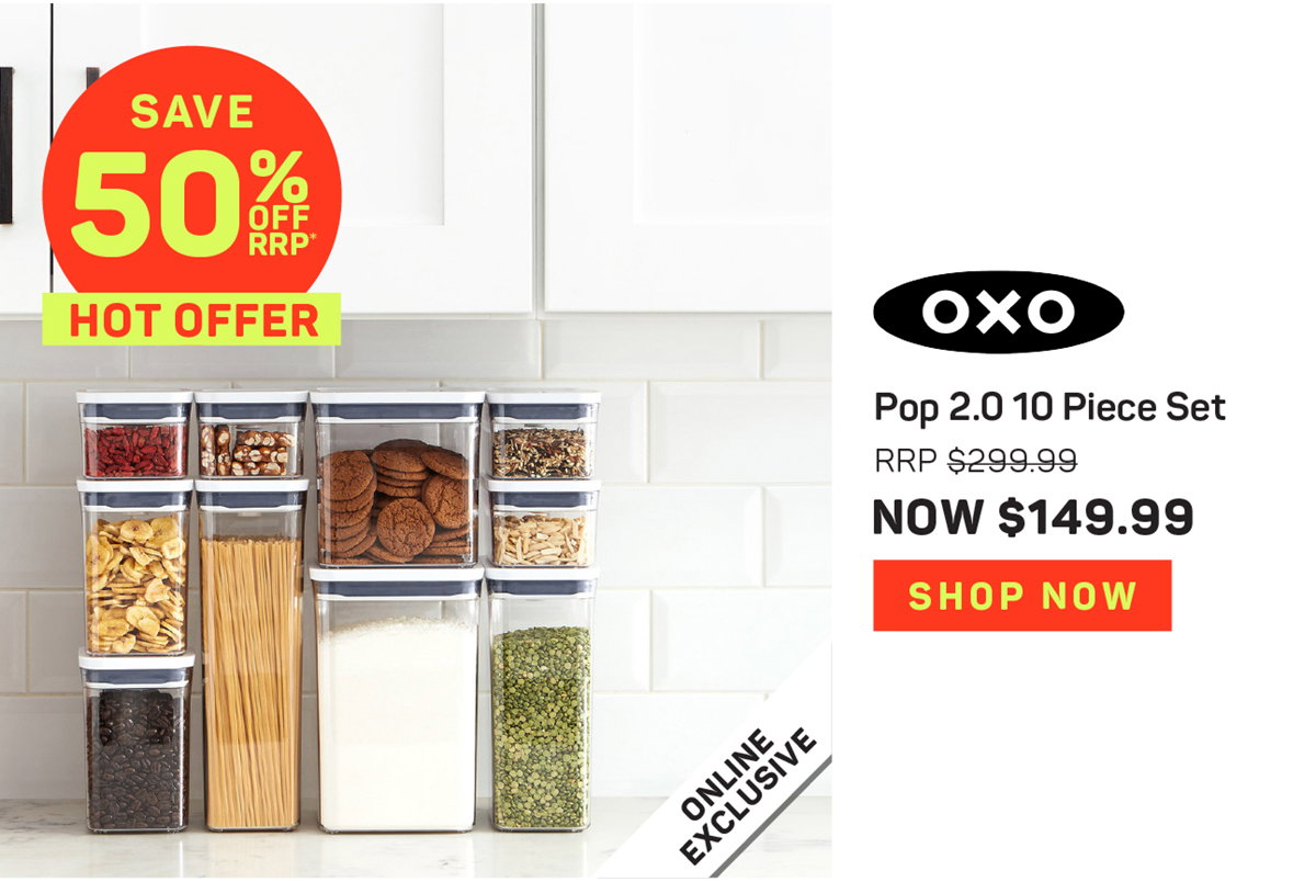 OXO Pop 2.0 10 Piece Set