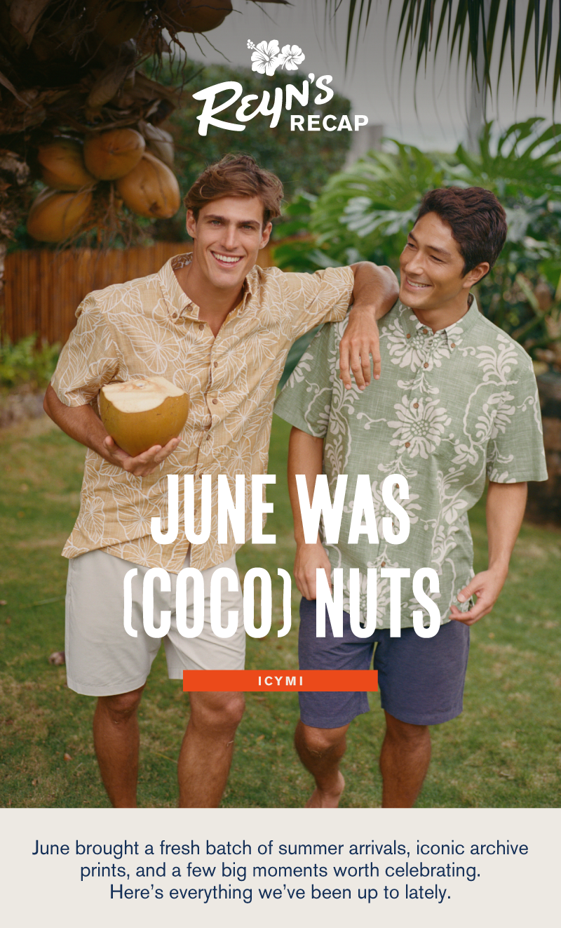 June was (Coco)nuts