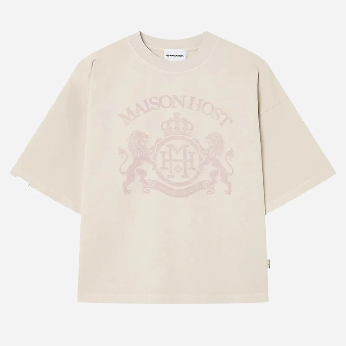 Maison Host Crest Tee 2CRST-SND - M