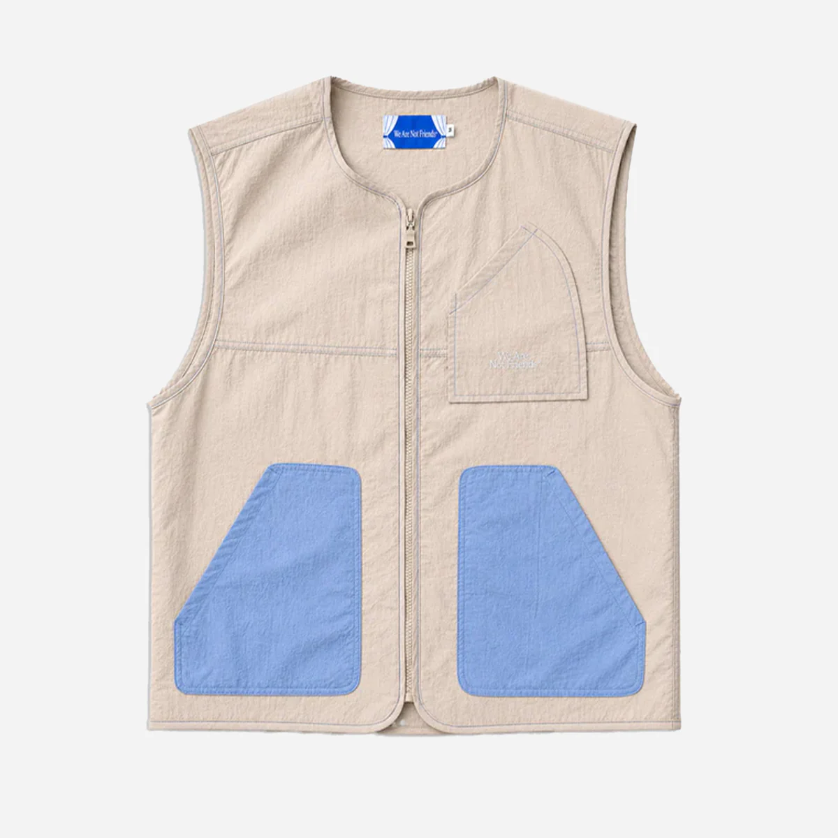 We Are Not Friends Bicolor Vest WANF-SU2617 - S