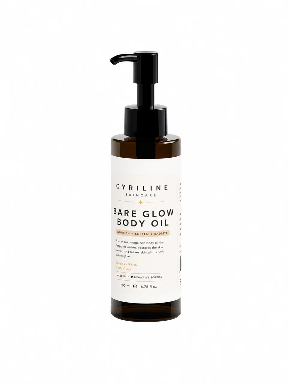 Image of Cyriline Skincare - Bare Glow Body Oil - 6.76 oz