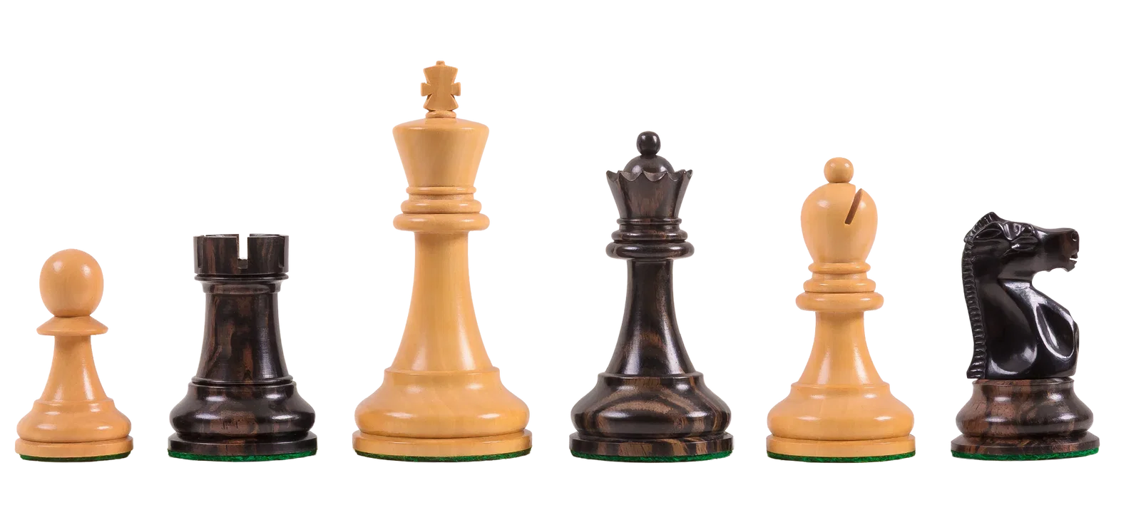 Image of The Improved Fischer Spassky Series Chess Pieces - 3.75" King