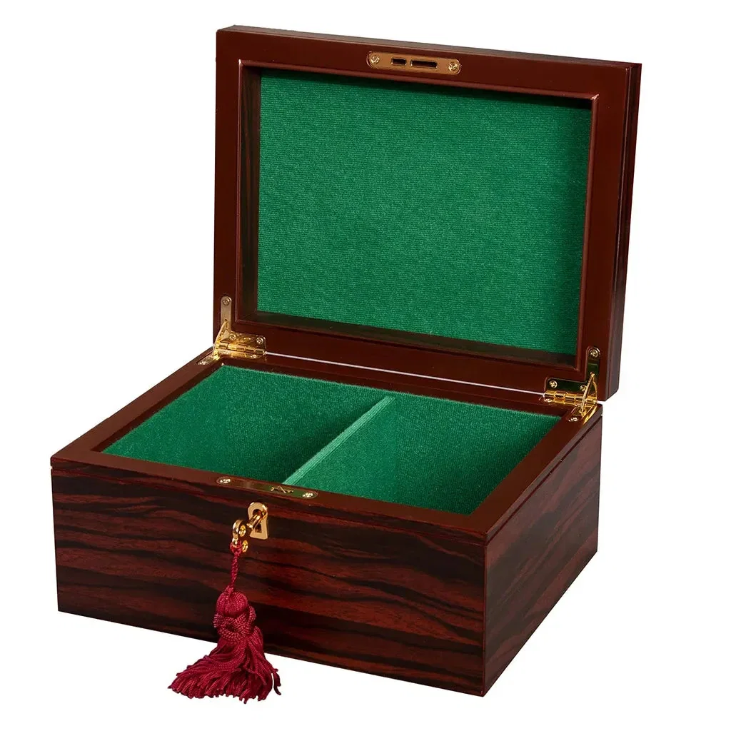 Image of Premium Chess Box - Macassar Ebony