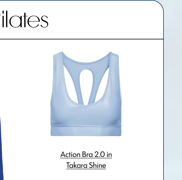 Action Bra 2.0 in Takara Shine