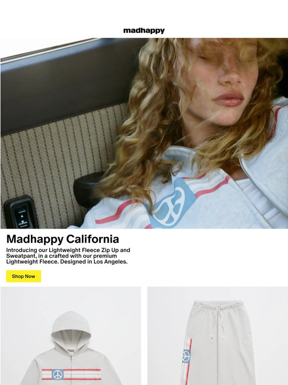 Madhappy: Snoopy & Woodstock Zip Up | Milled