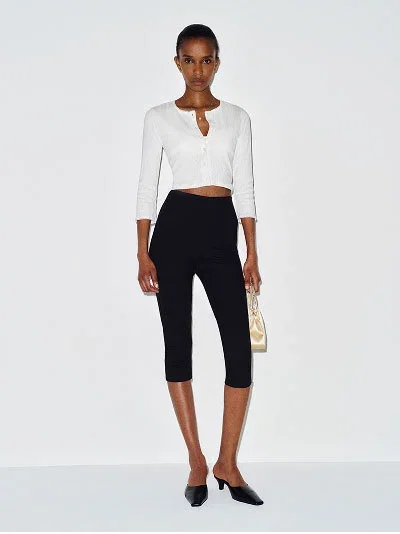 Gia Pointelle Knit Cardigan