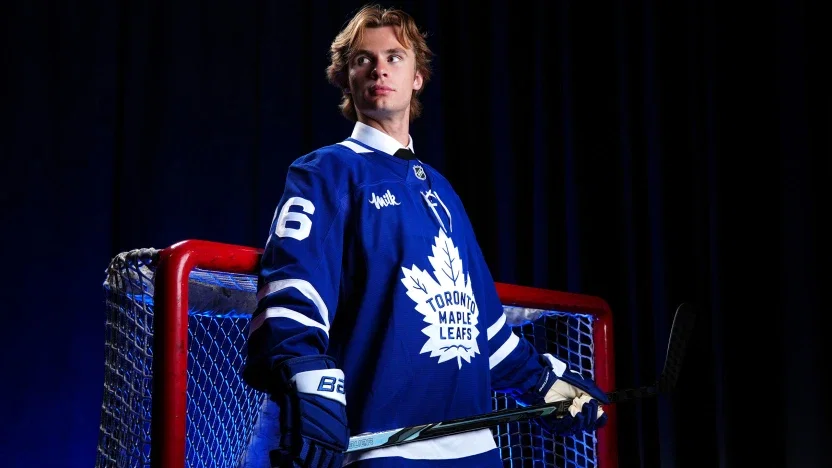 McKenna arrives in Toronto after being No. 1 pick in 2026 NHL Draft. Click here to read the article on NHL.com.
