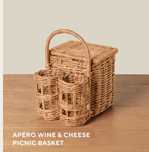 Apero Wine & Cheese Picnic Basket