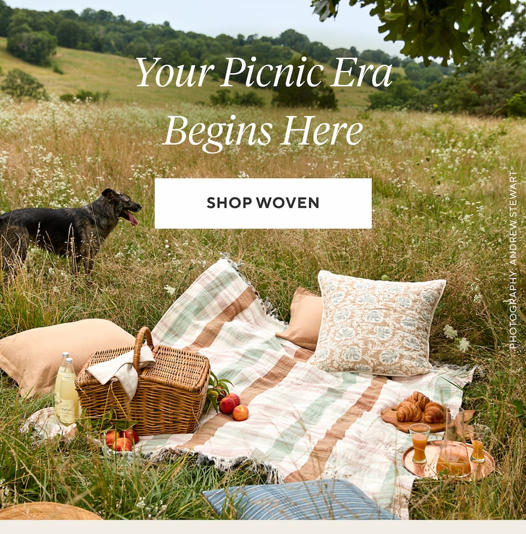 Your Summer Picnic Era Begins Here Shop Woven > 