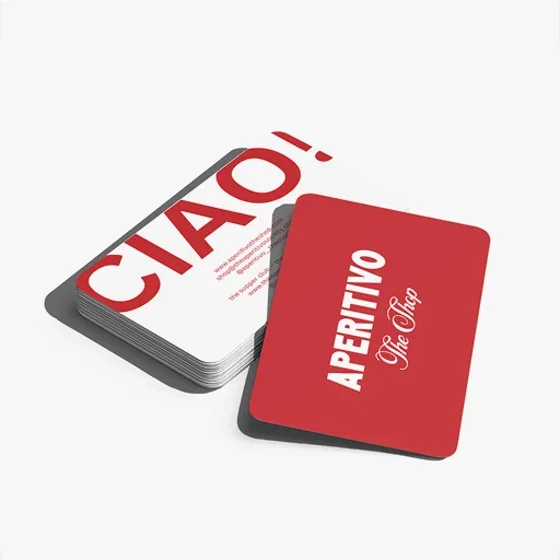 Rounded Corner Business Cards
