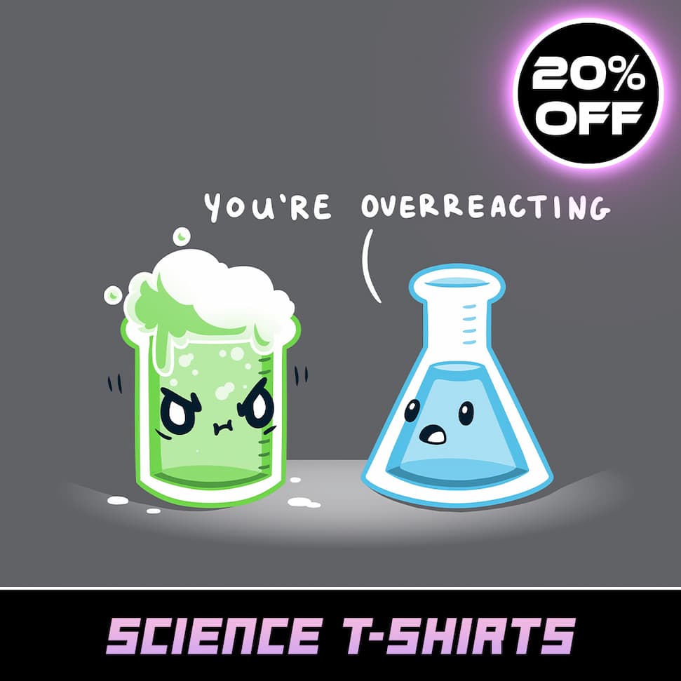 20% Off Science T-Shirts