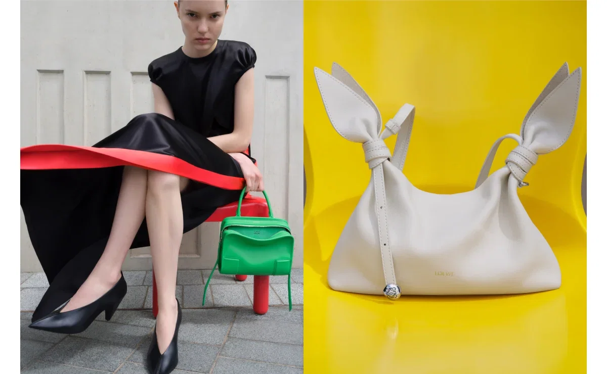 Anna wearing LOEWE for NET-A-PORTER PF26