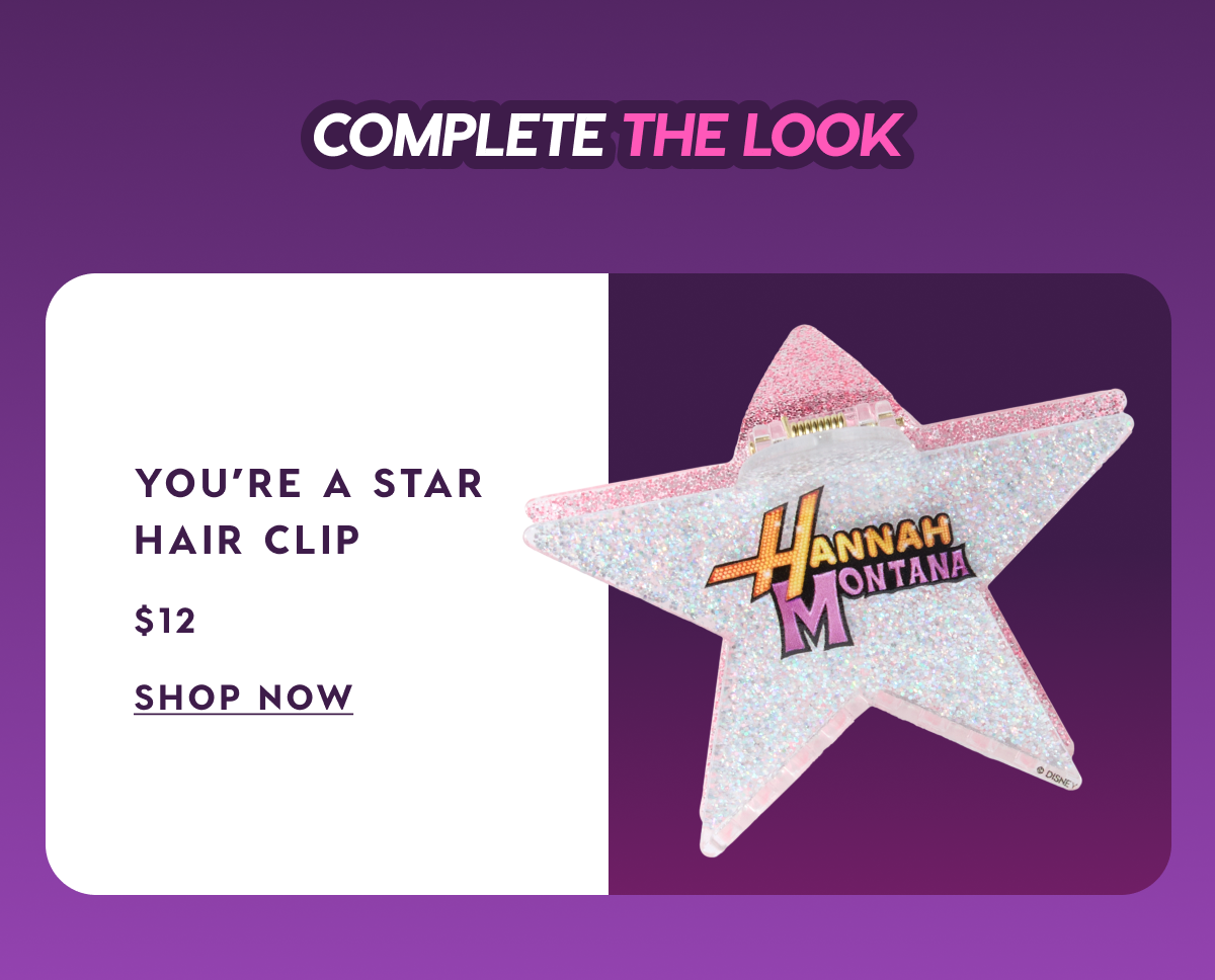 Complete the Look with the You're a Star Hair Clip