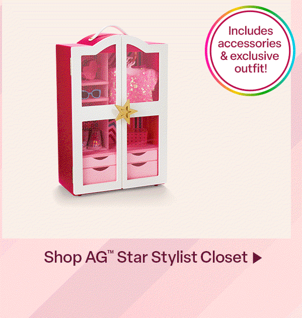 Shop AG™ Star Stylist Closet 
