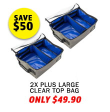 2x Plus Clear Top Bag - Large