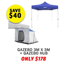 Gazebo 3m x 3m + Gazebo Hub