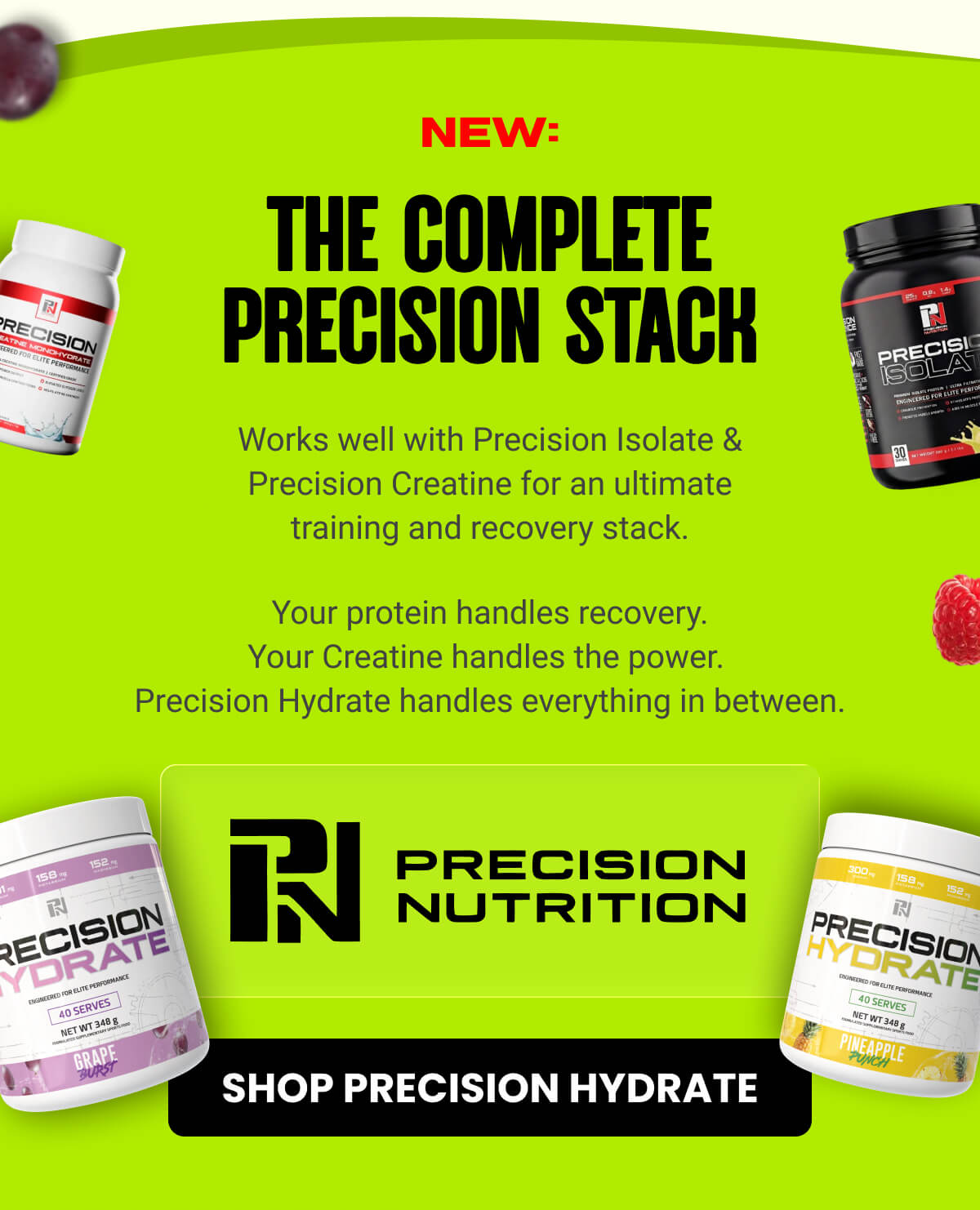 NEW: THE COMPLETE PRECISION STACK 