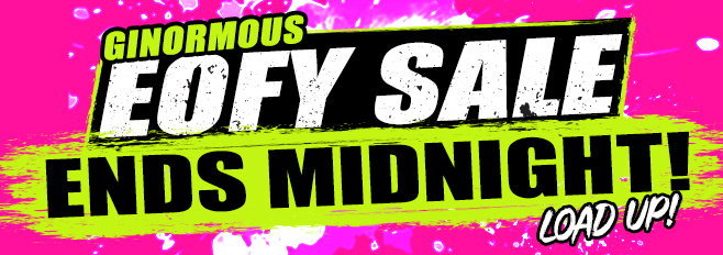 Ginormous EOFY Sale Ends Midnight