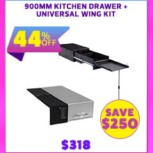 900mm Kitchen Drawer + Universal Wing Kit