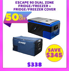 Escape 90 Dual Zone Fridge/Freezer + Fridge/Freezer Cover