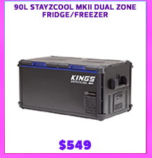 90L Stayzcool MKII Dual Zone Fridge/Freezer