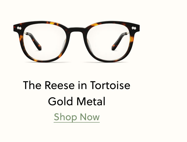 The Reese in Tortoise Gold Metal | Shop Now