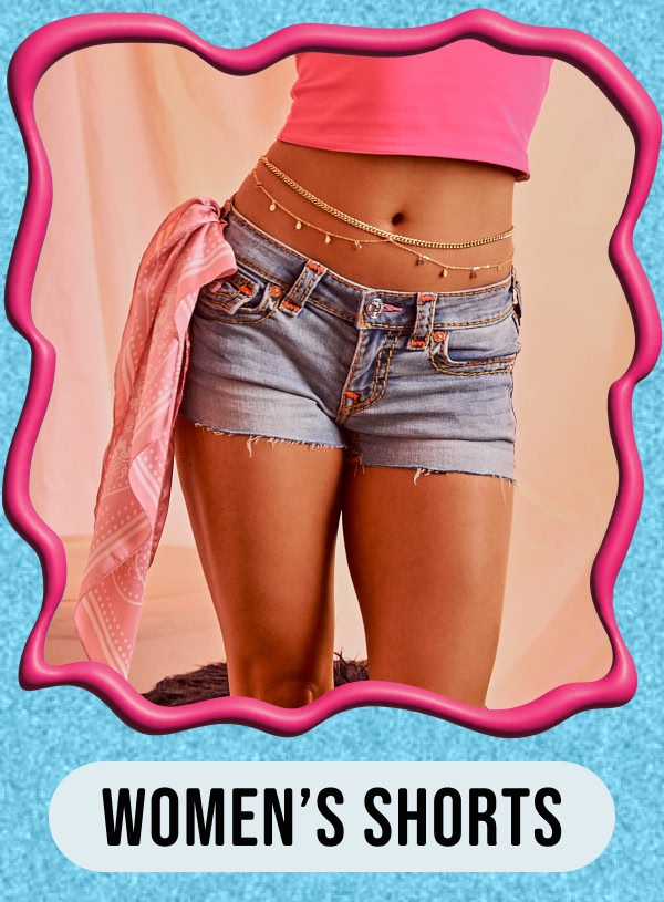 Buy one pair of women's shorts, get another set 50% off! 