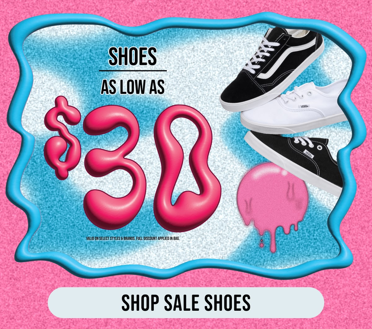 Shop sale shoes as low as $30!