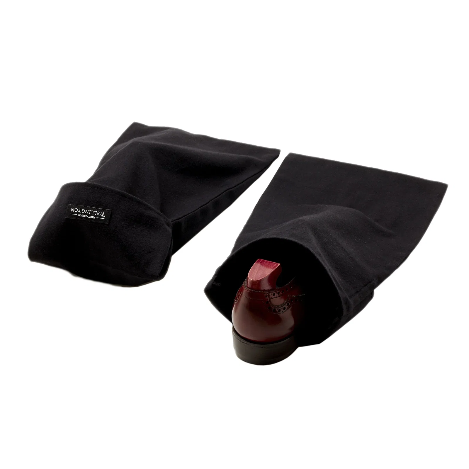 Image of Wellington 100% Cotton Shoe Storage Bag (Pair)