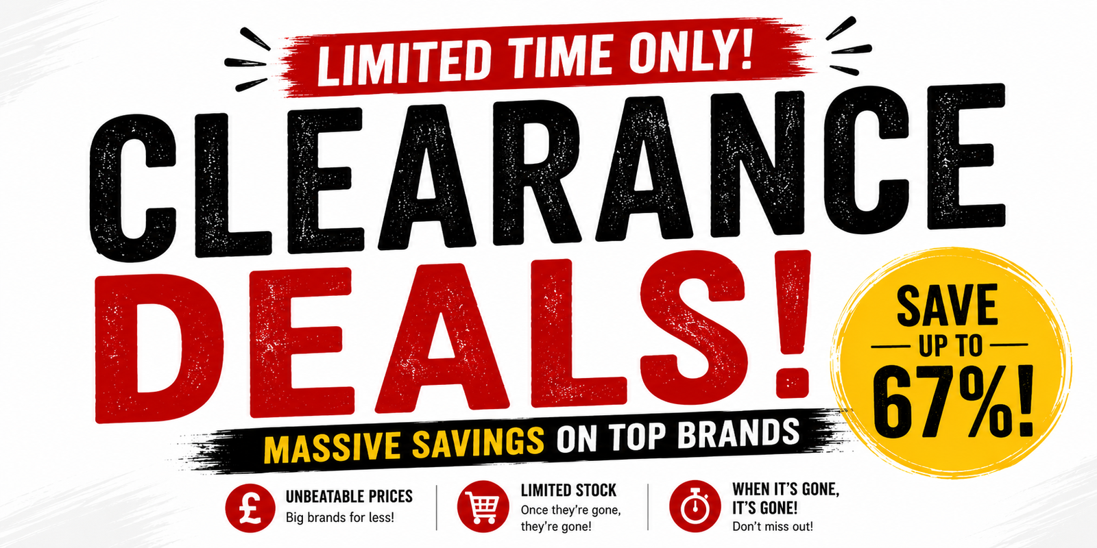 Clearance Deals