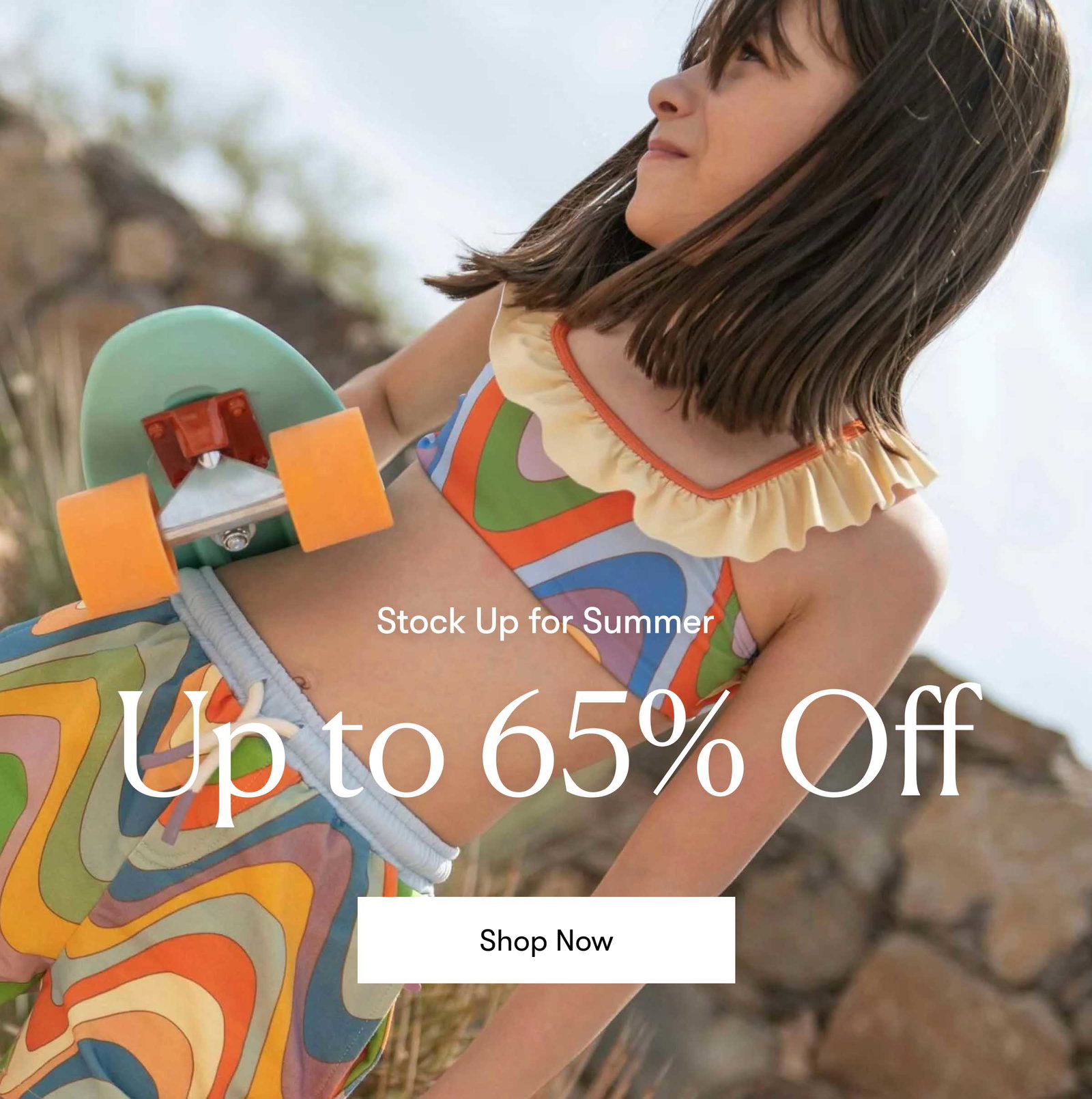 Stock Up for Summer - Up to 65% Off