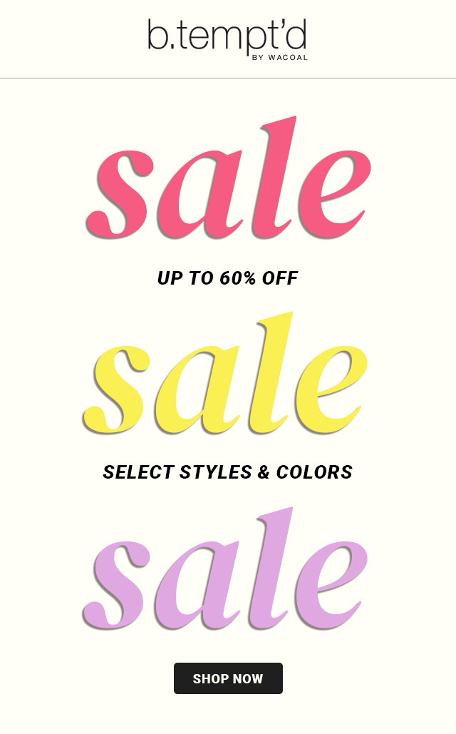 Up to 60% Off Select Styles & Colors - Shop Now