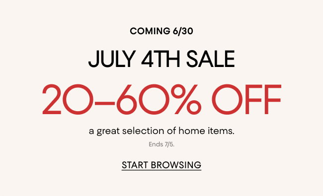 Browse July 4th Sale 
