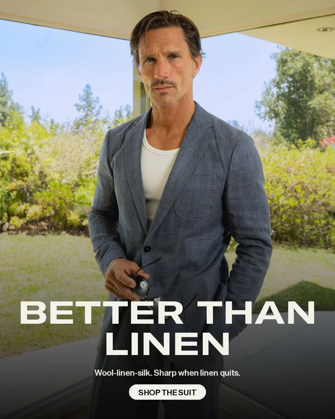 Better than linen - the wool-linen-silk suit