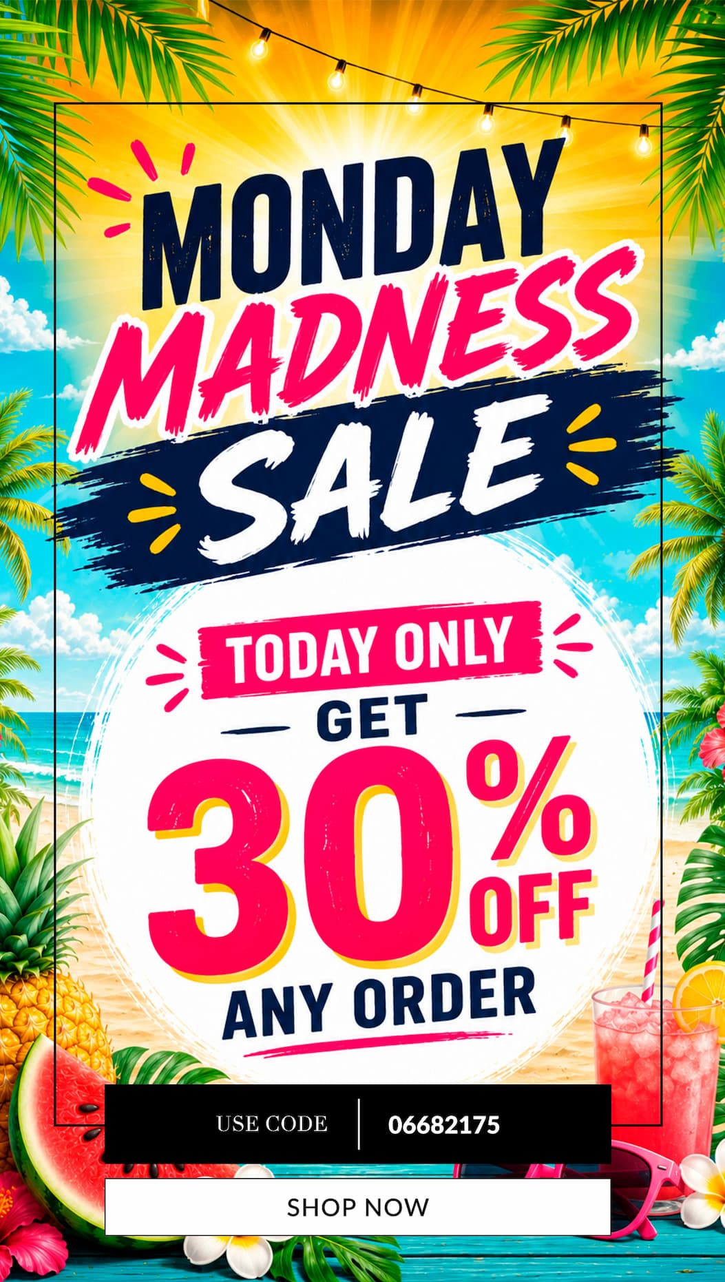 Today only, get 30% Off any order