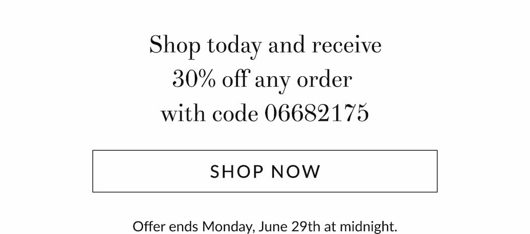 Today only, receive 30% off any order [Click here to Shop now]