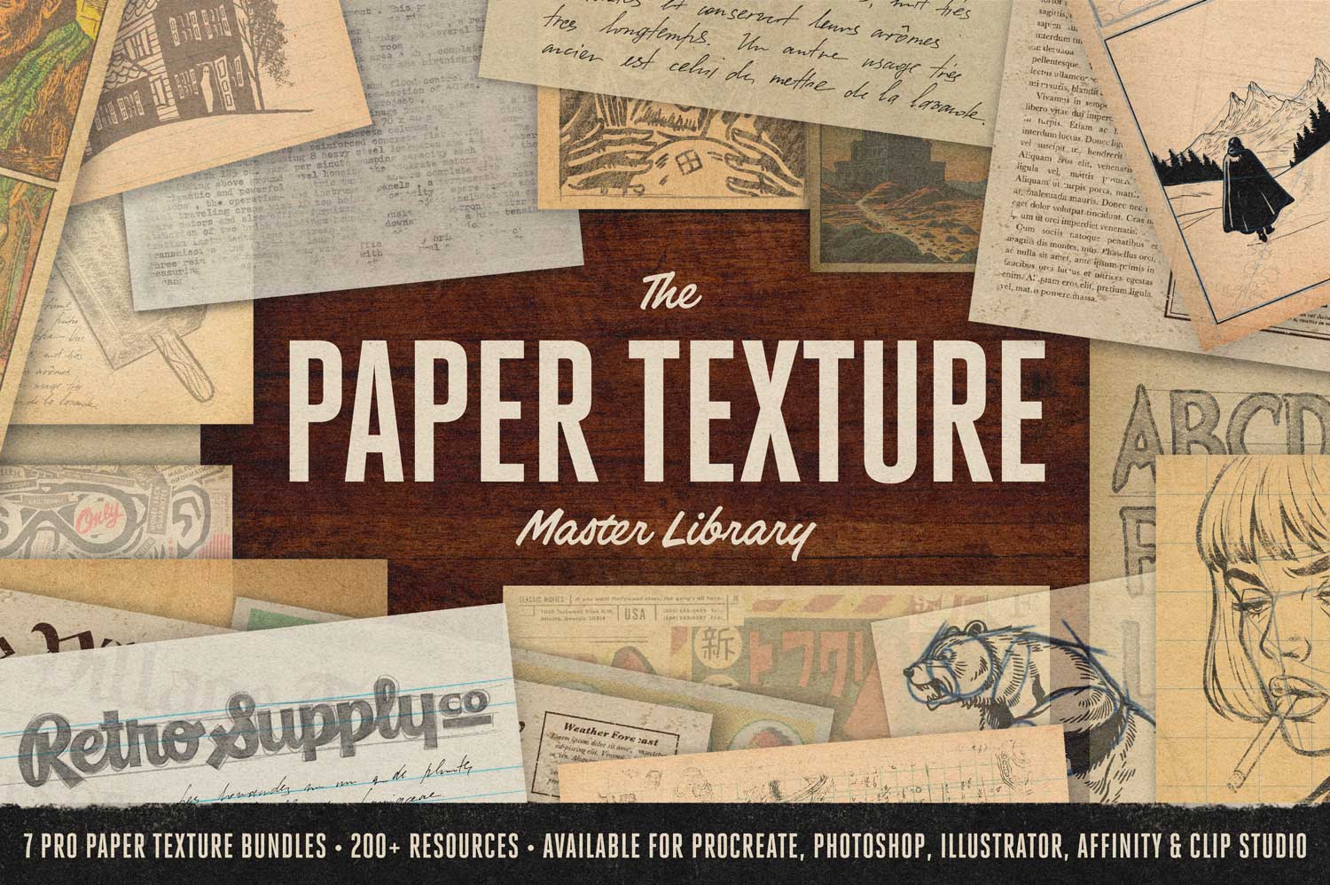 Image of The Paper Texture Master Library